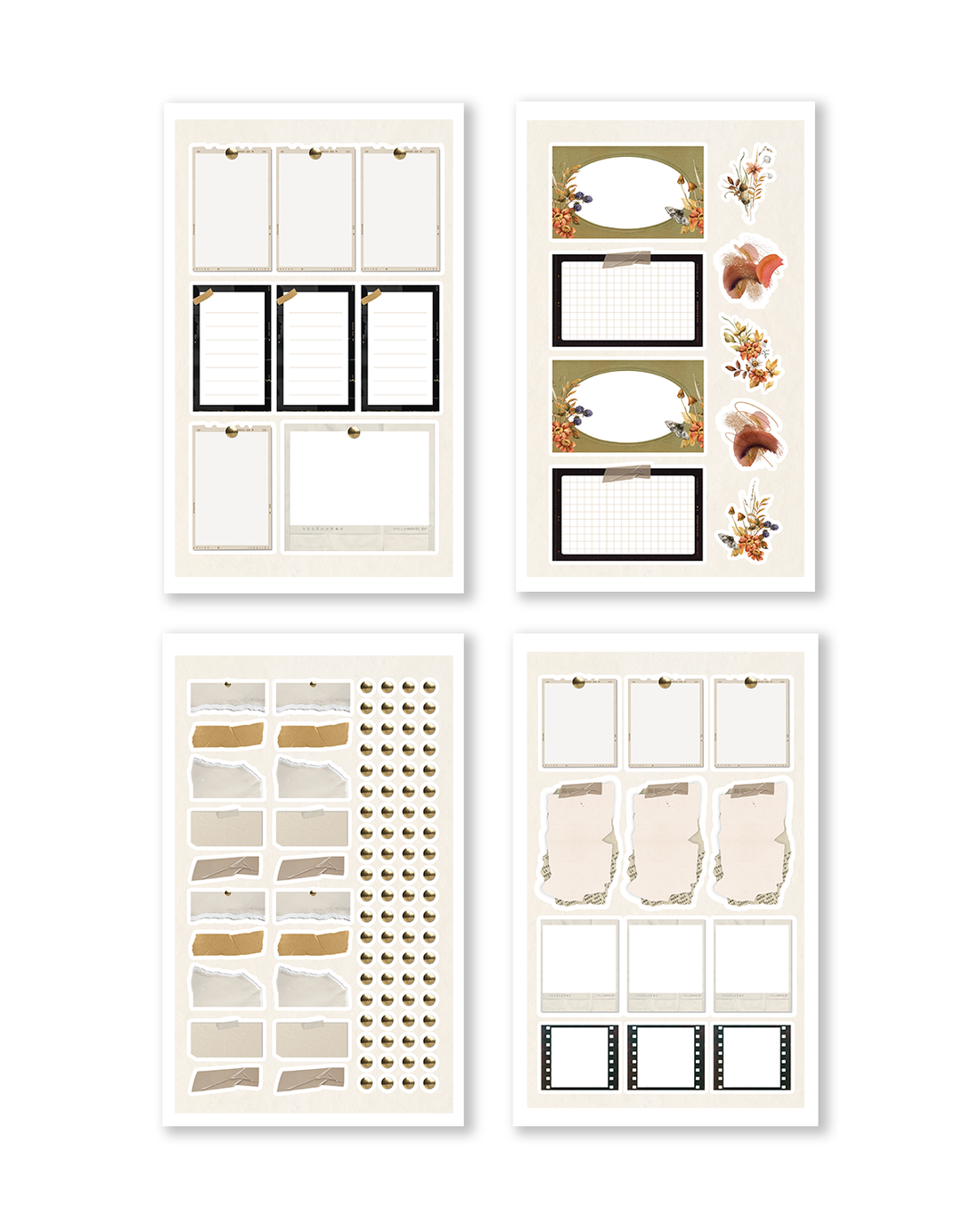Shop Rongrong Junk Journaling Digital Sticker Book