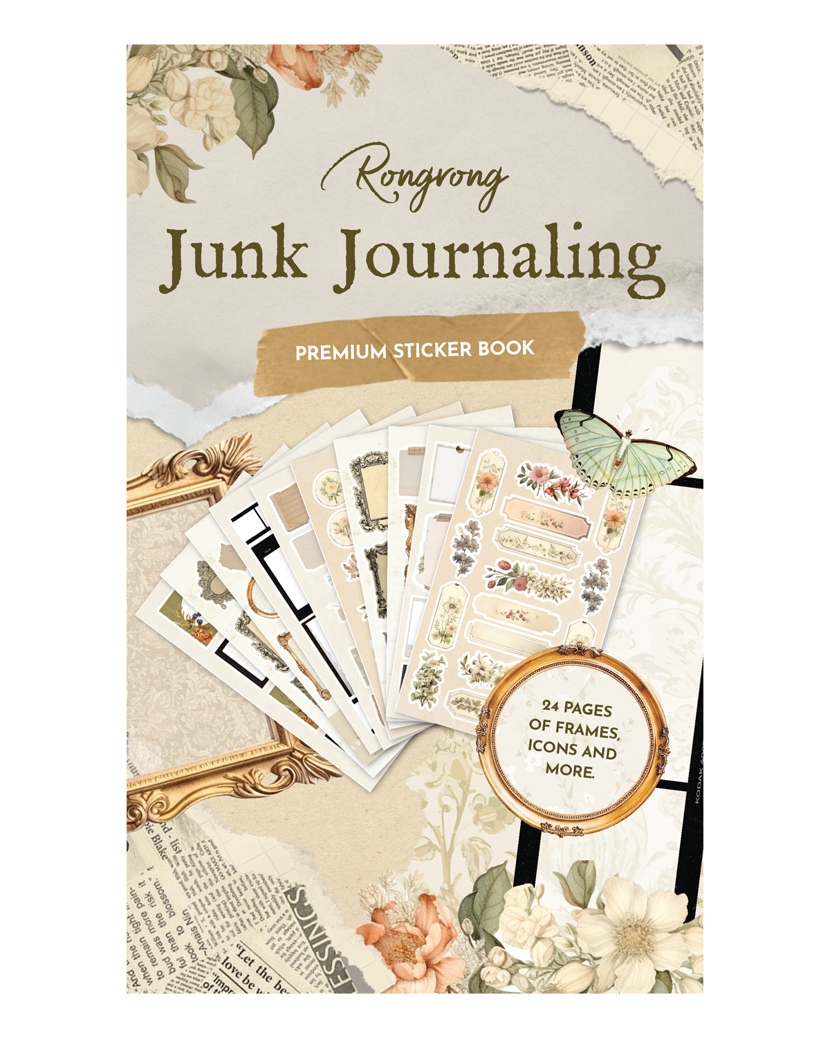 Shop Rongrong Junk Journal Sticker Book