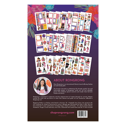 Shop Rongrong Latina Digital Sticker Book Back Cover