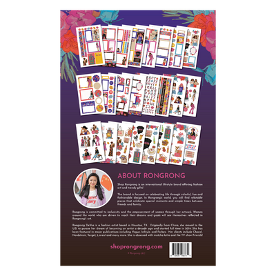 Shop Rongrong Latina Digital Sticker Book Back Cover