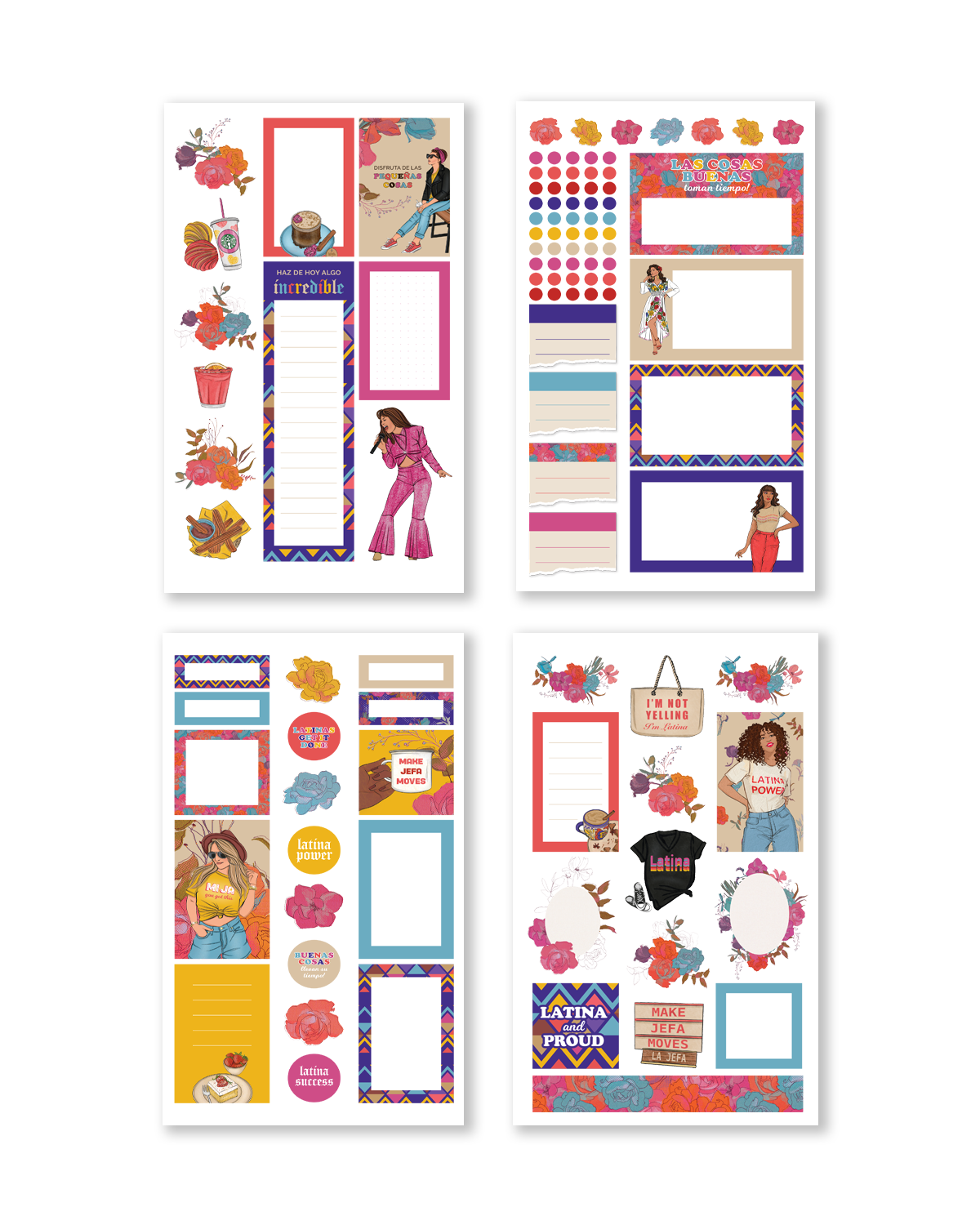 Shop Rongrong Digital Sticker Book Latina For Ipad