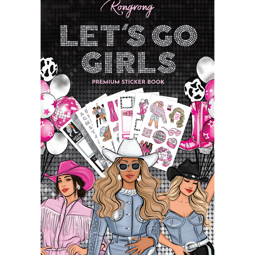 Shop Rongrong Let's Go Girls Sticker Book