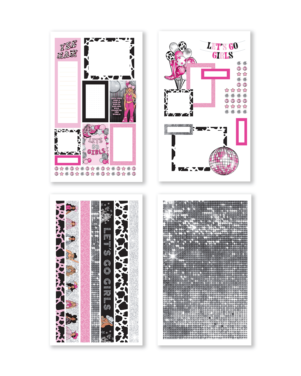 Shop Rongrong Let's Go Girls Sticker Book