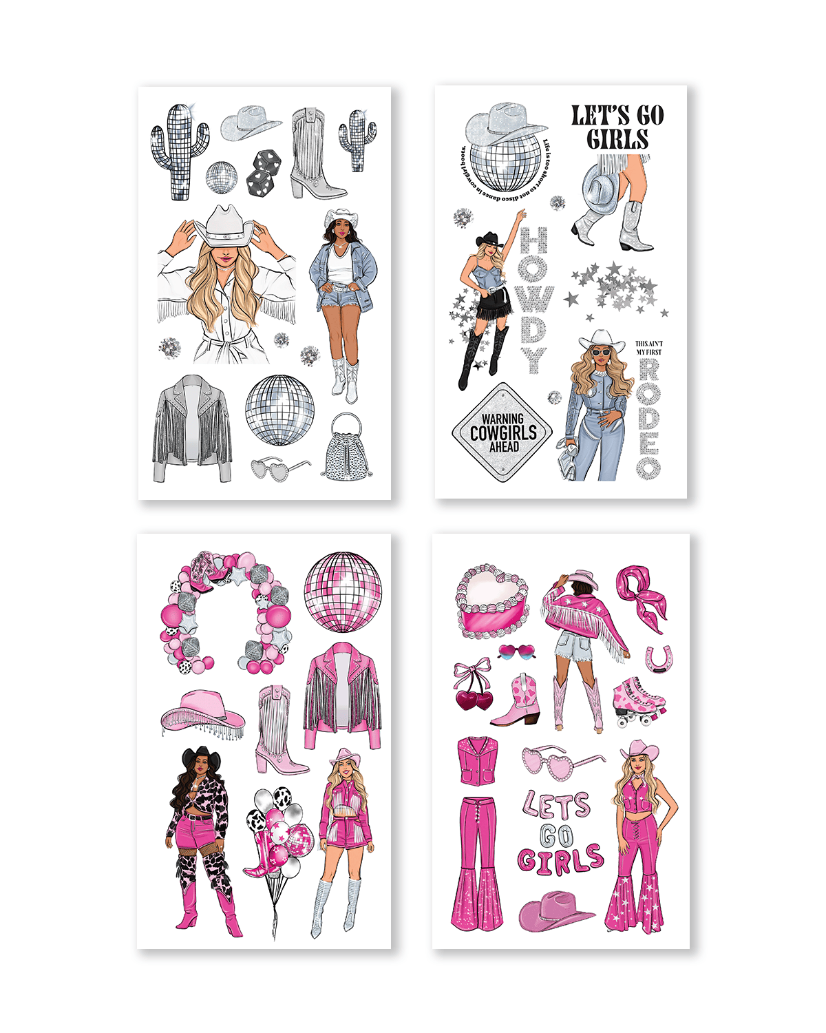 Shop Rongrong Let's Go Girls Sticker Book