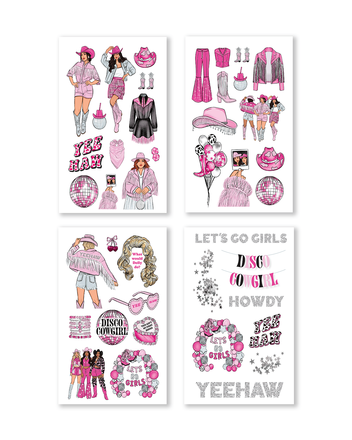 Shop Rongrong Let's Go Girls Sticker Book