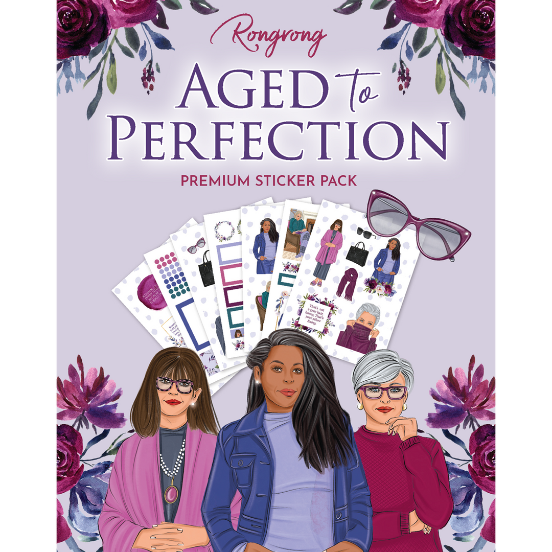 Aged To Perfection Sticker Pack