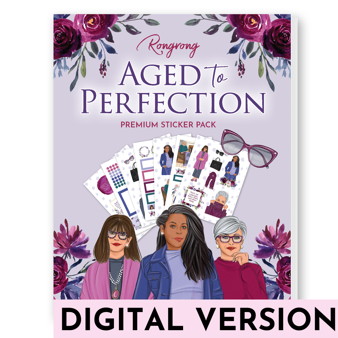 Aged To Perfection Digital Sticker Pack