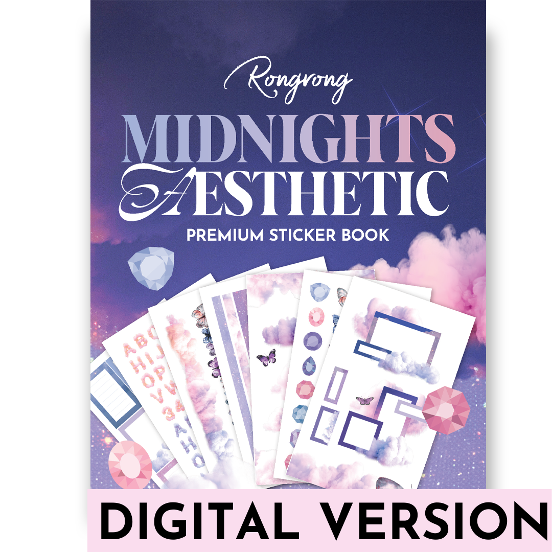 Shop Rongrong Midnights Aesthetic Digital Sticker Book