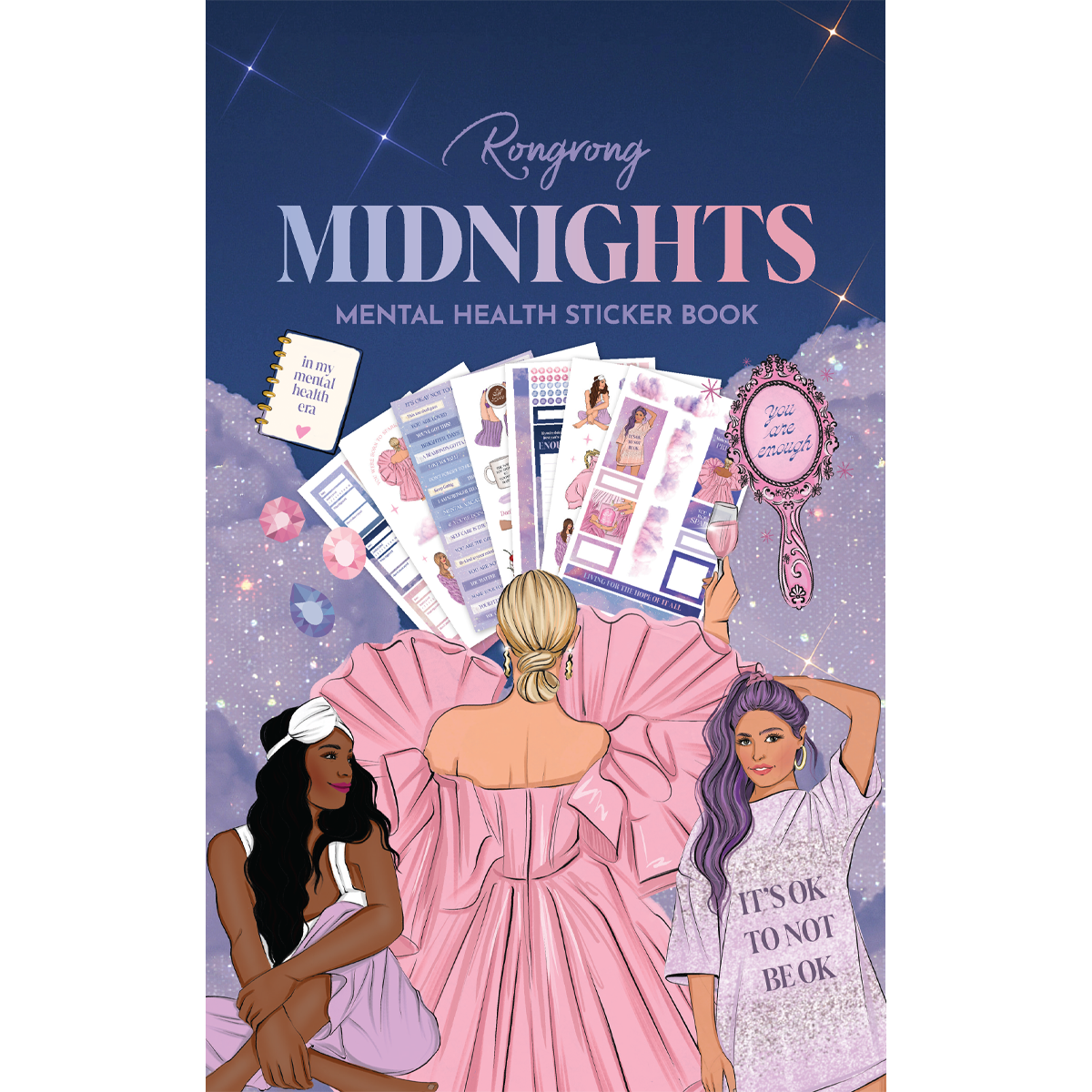 Shop Rongrong Midnights mental health sticker book