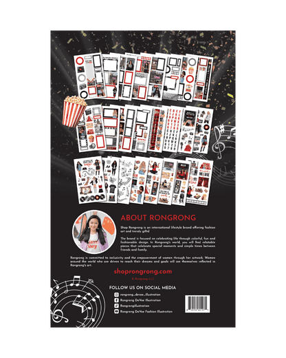 Movie Planner Sticker