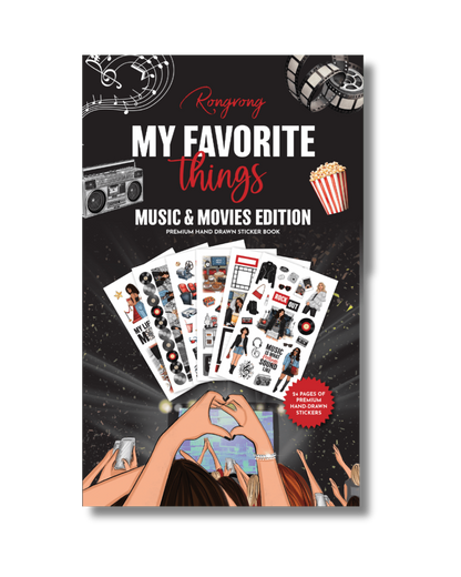 My Favorite Things Music &amp; Movies Edition Sticker Book