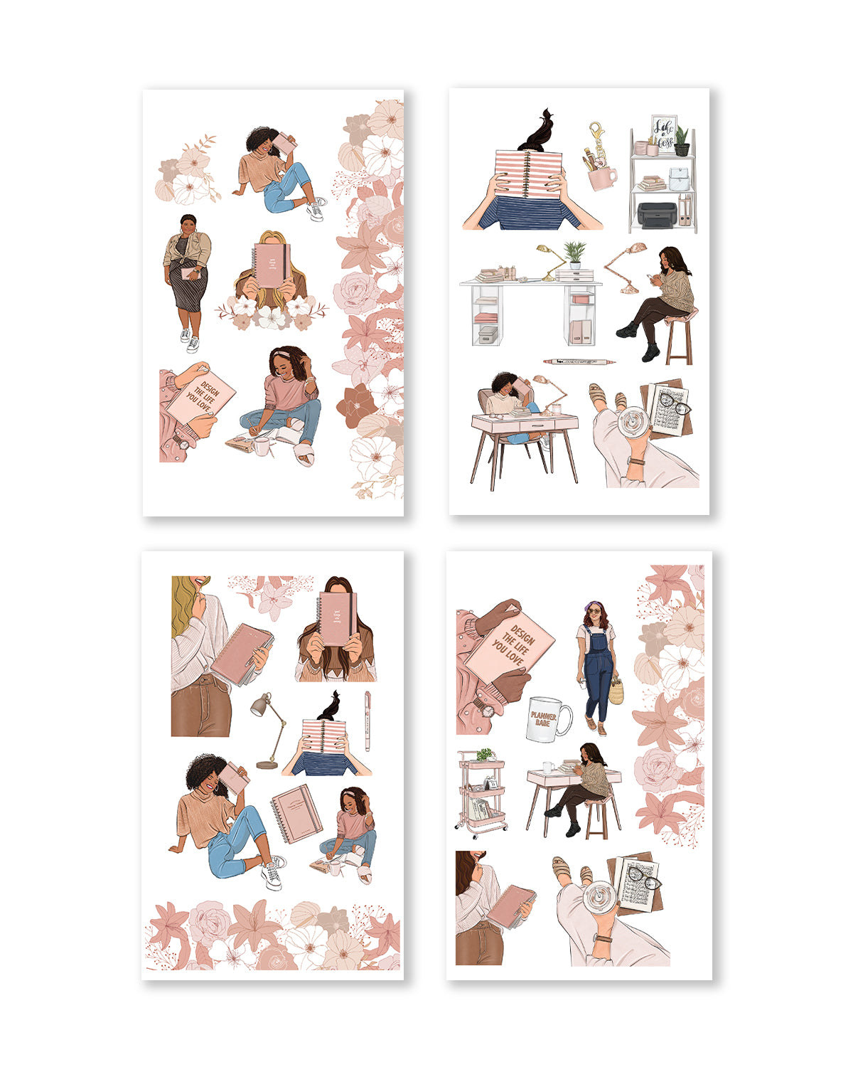 Shop Rongrong Planner Babe Sticker Book