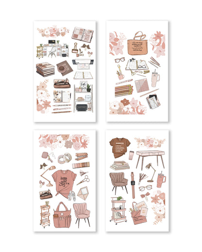 Shop Rongrong Digital Planner Babe Sticker Book for digital planner