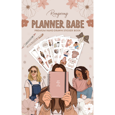 Shop Rongrong Planner Babe Sticker Book