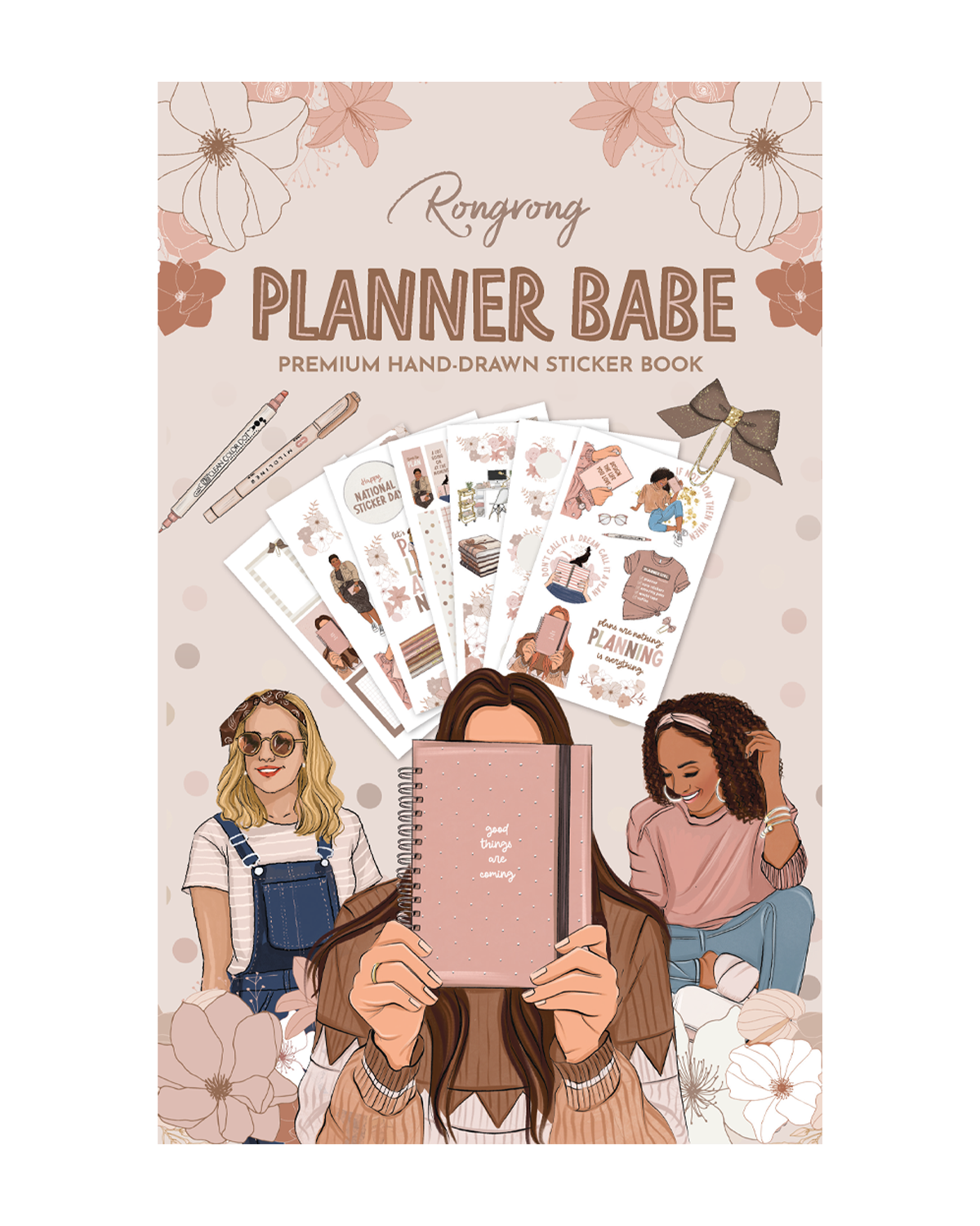 The Happy online Planner STICK BABE Sticker Books