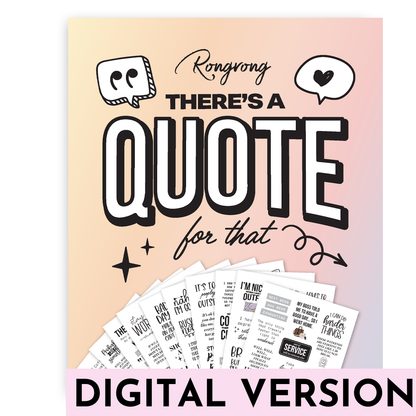 There Is a Quote for That Digital Sticker Book