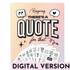 There Is a Quote for That Digital Sticker Book