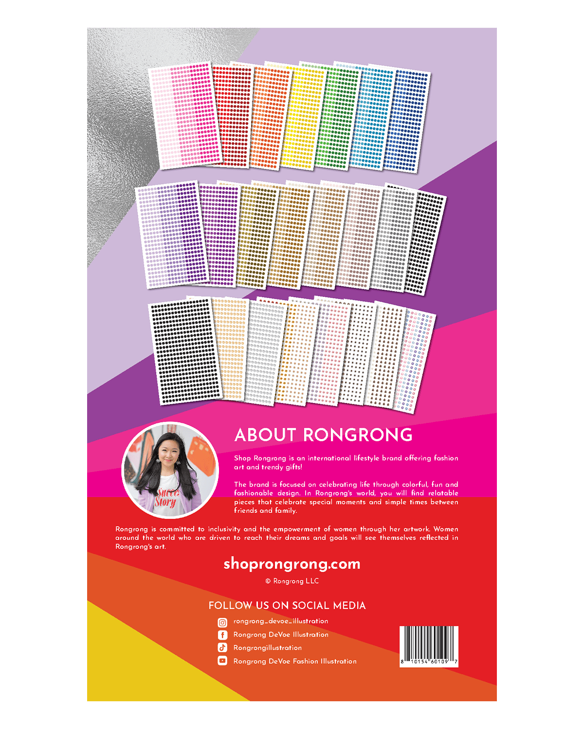 Rainbow Dots Sticker Book