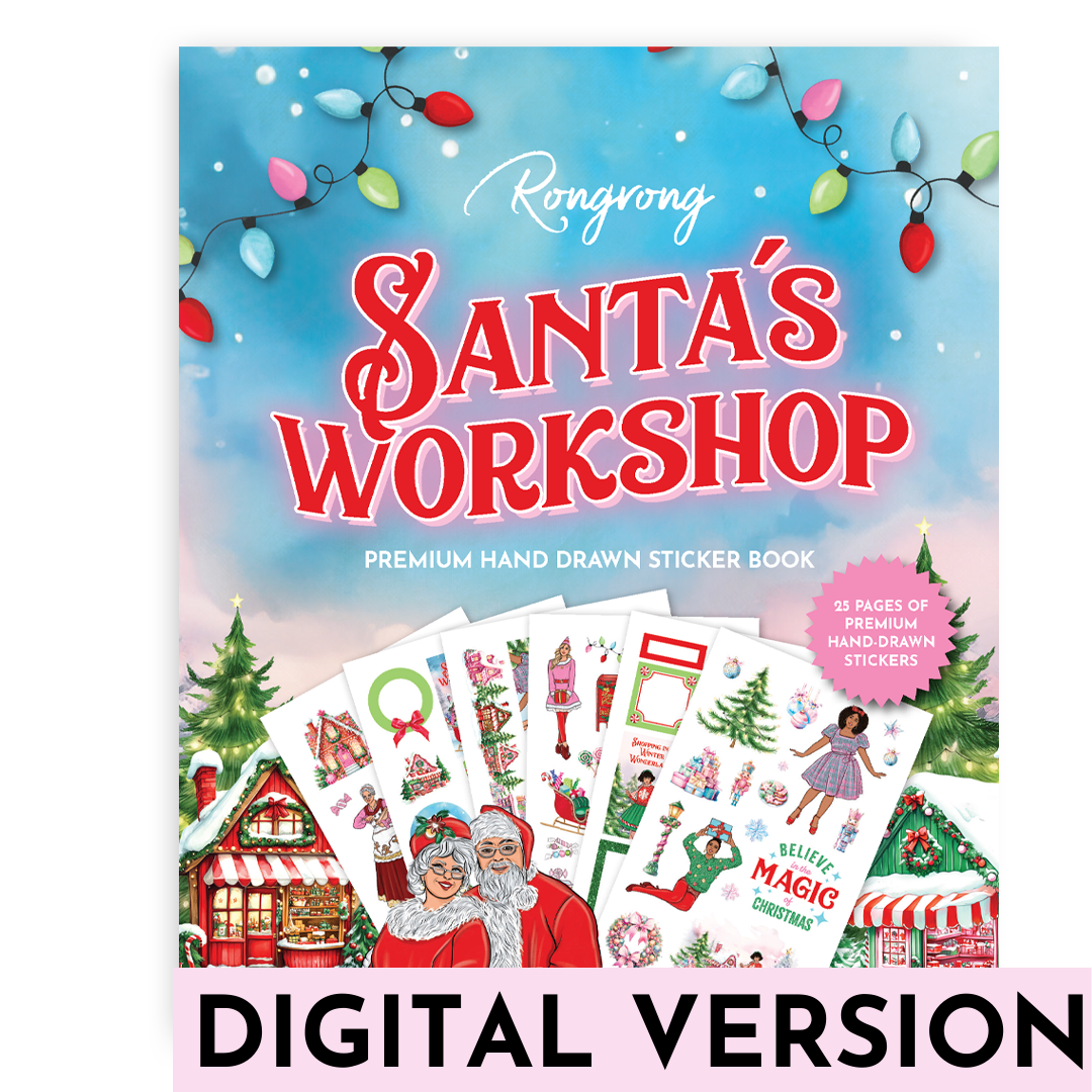 Santa's Workshop Digital Sticker Book 