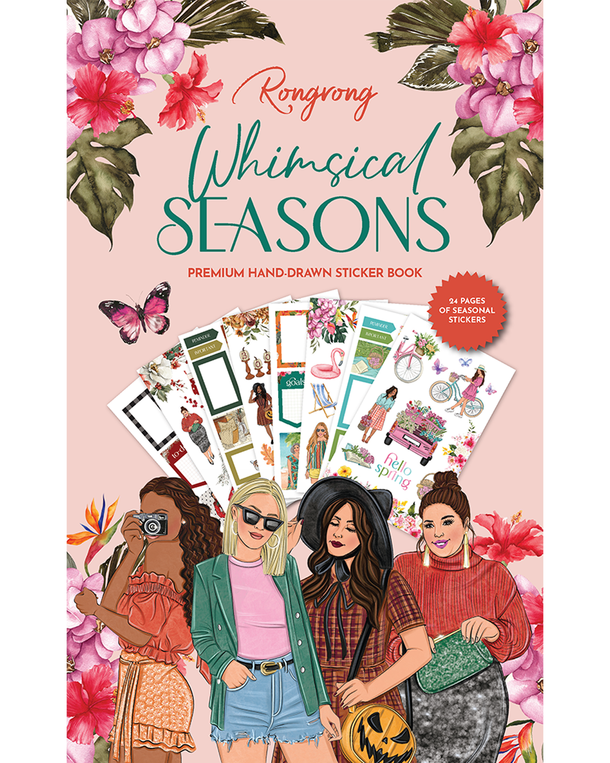 Shop Rongrong Whimsical Seasonal Sticker Book