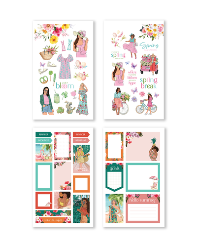 Shop Rongrong Whimsical Seasonal Sticker Book for Planner