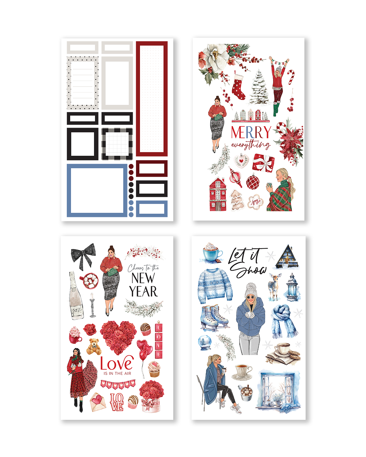 Shop Rongrong Whimsical Seasonal Sticker Book