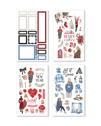 Shop Rongrong Whimsical Seasonal Sticker Book for digital journal