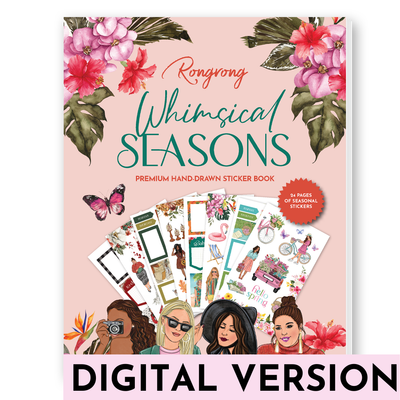 Shop Rongrong Whimsical Seasonal Sticker Book 