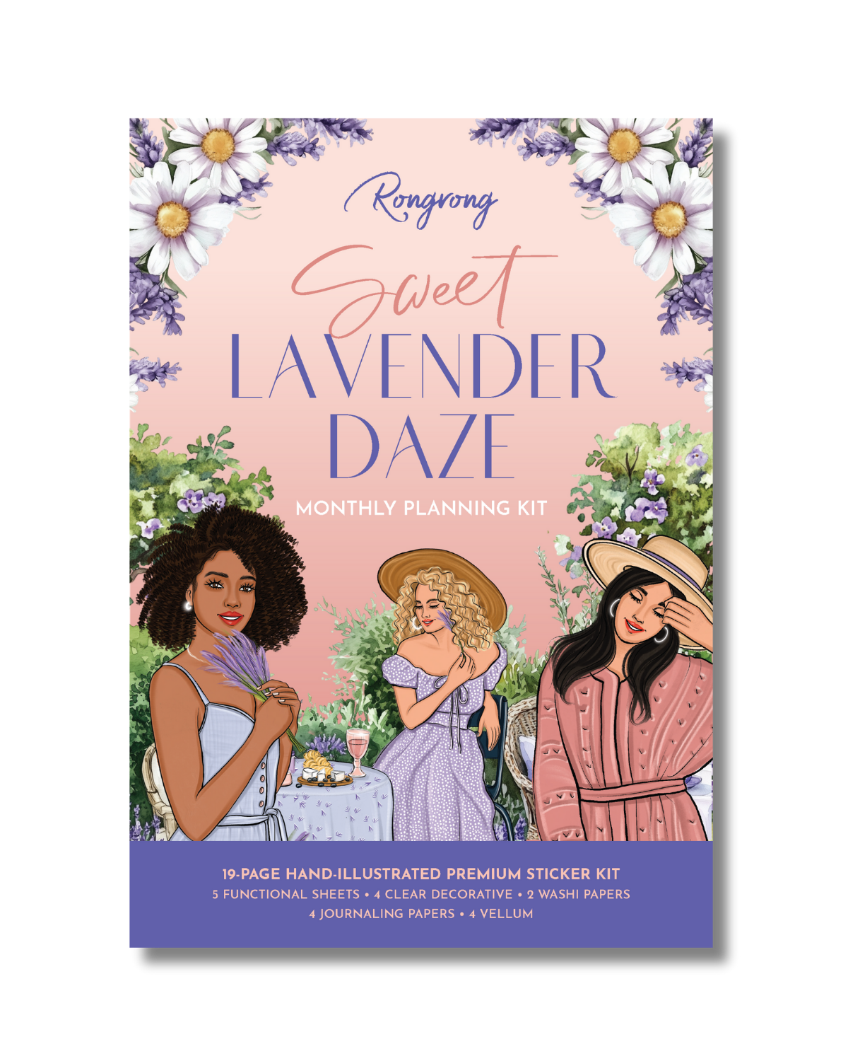 Sweet Lavender Daze Monthly Planning Kit Bundle