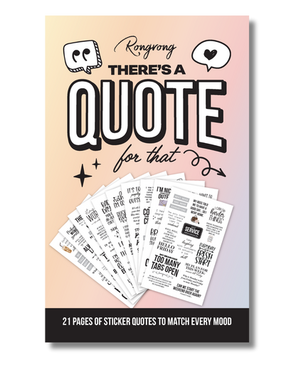 &quot;There is a Quote For That&quot; Sticker Book