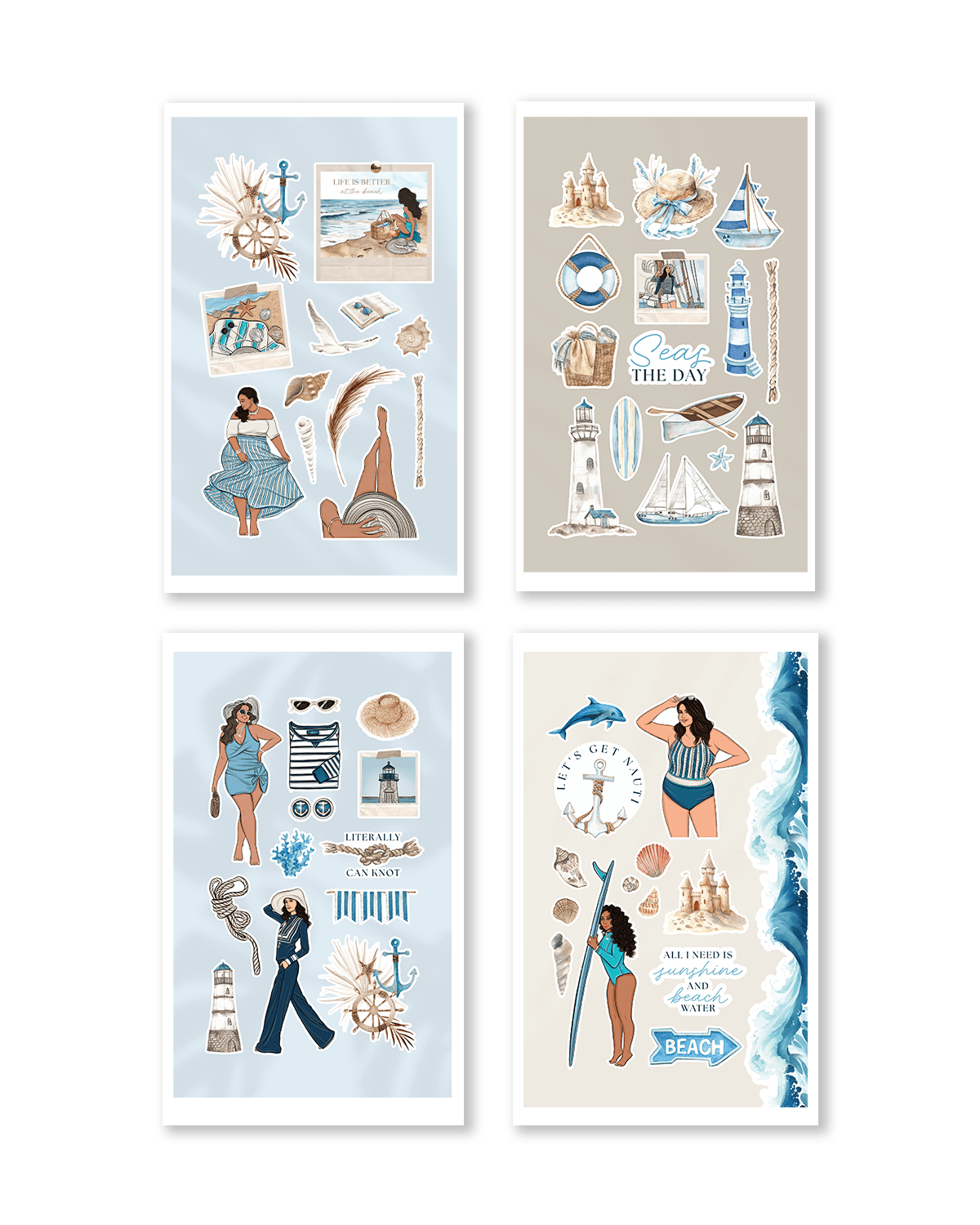 Shop Rongrong Nautical Summer Sticker Book