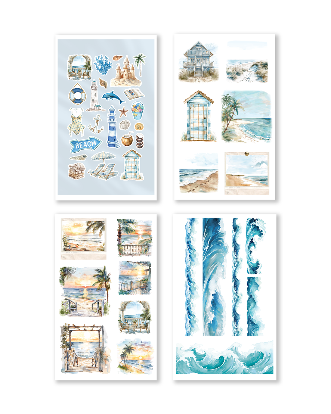 Shop Rongrong Nautical Summer Sticker Book