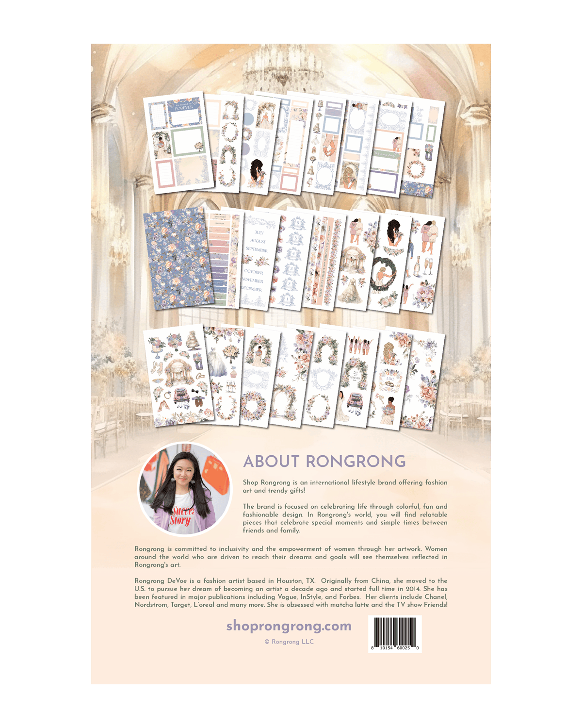 Shop Rongrong Happily Ever After Wedding Sticker Book