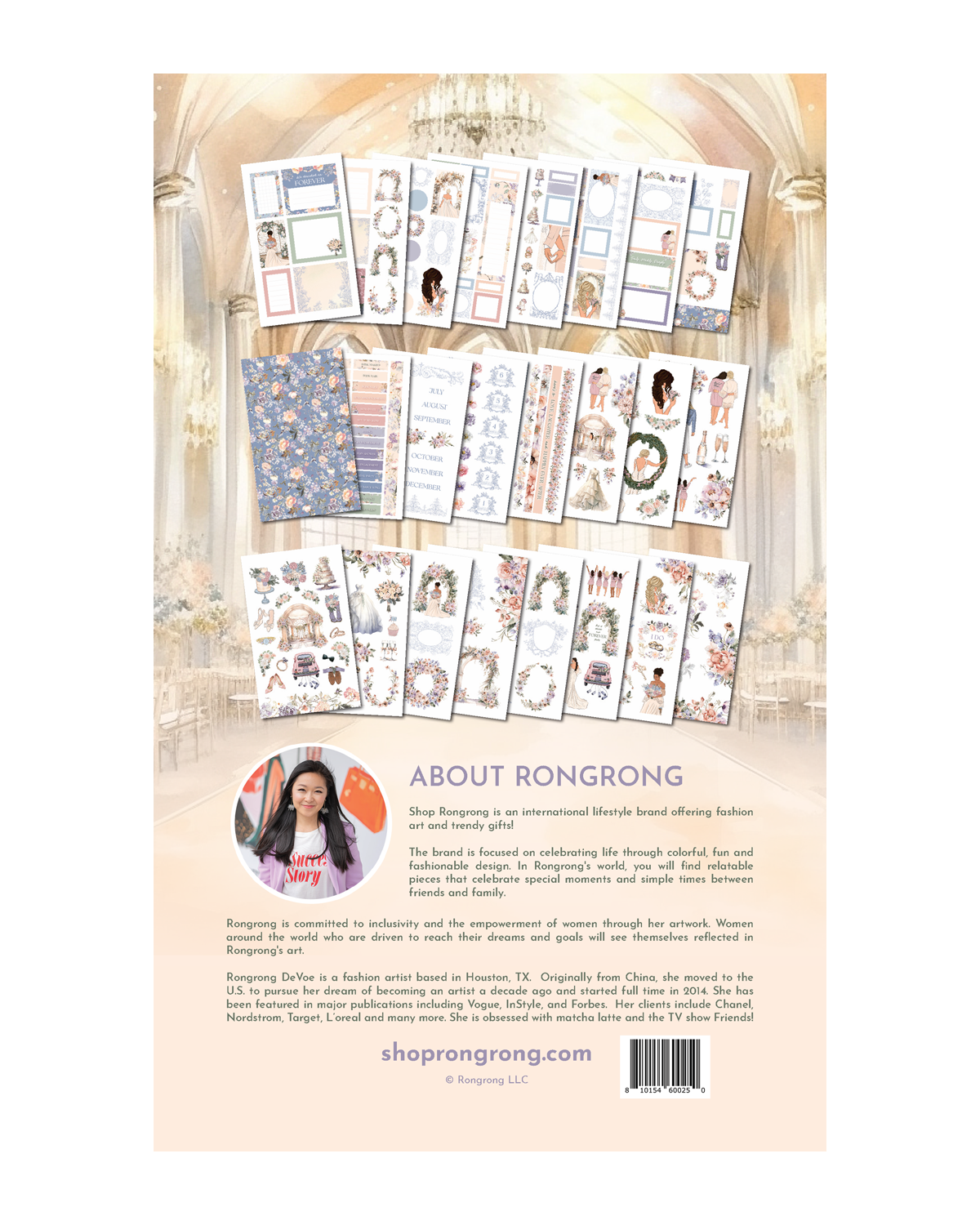 Shop Rongrong Happily Ever After Wedding Sticker Book