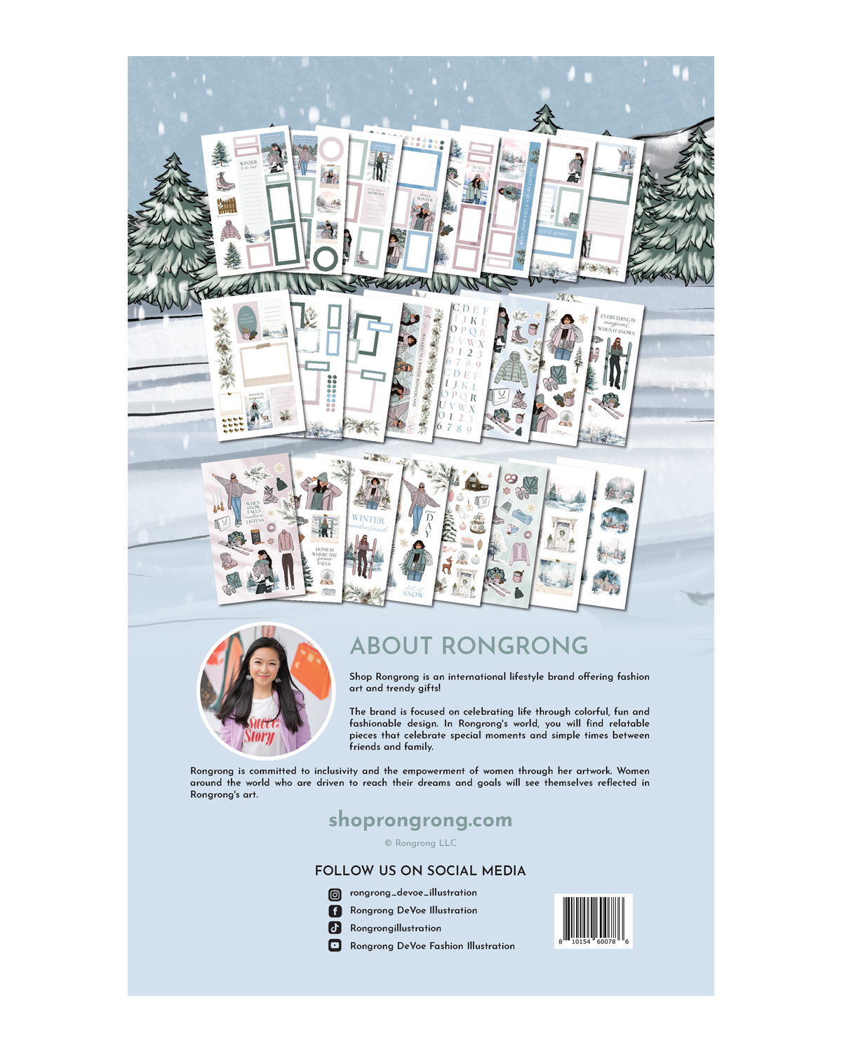 Shop Rongrong Winter Wonderland Sticker Book