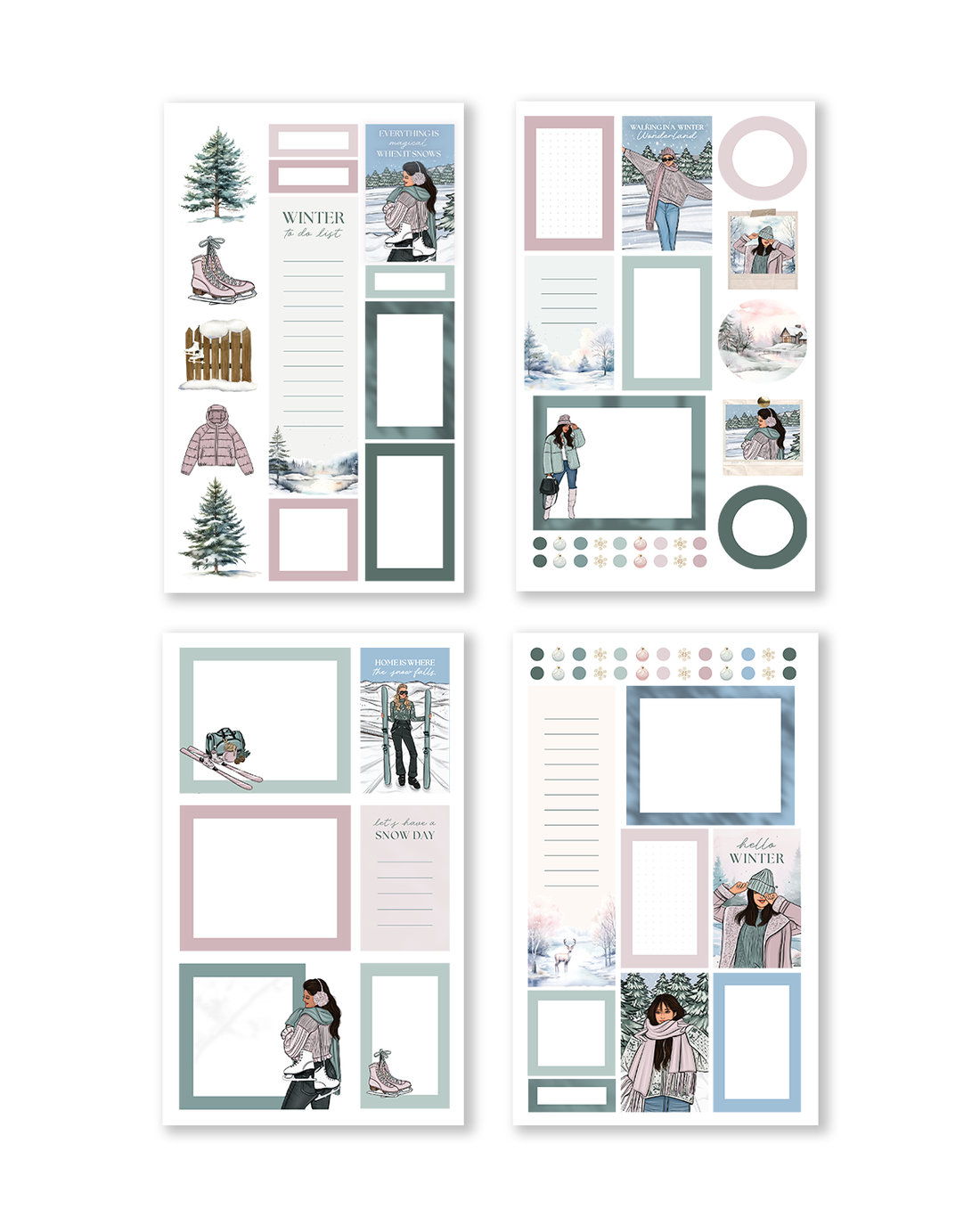 Shop Rongrong Winter Wonderland Sticker Book