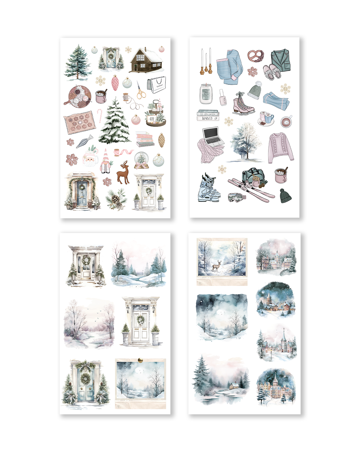 Shop Rongrong Winter Wonderland Sticker Book