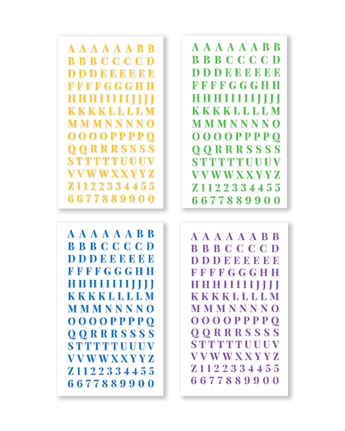 Alphabet functional Sticker Book