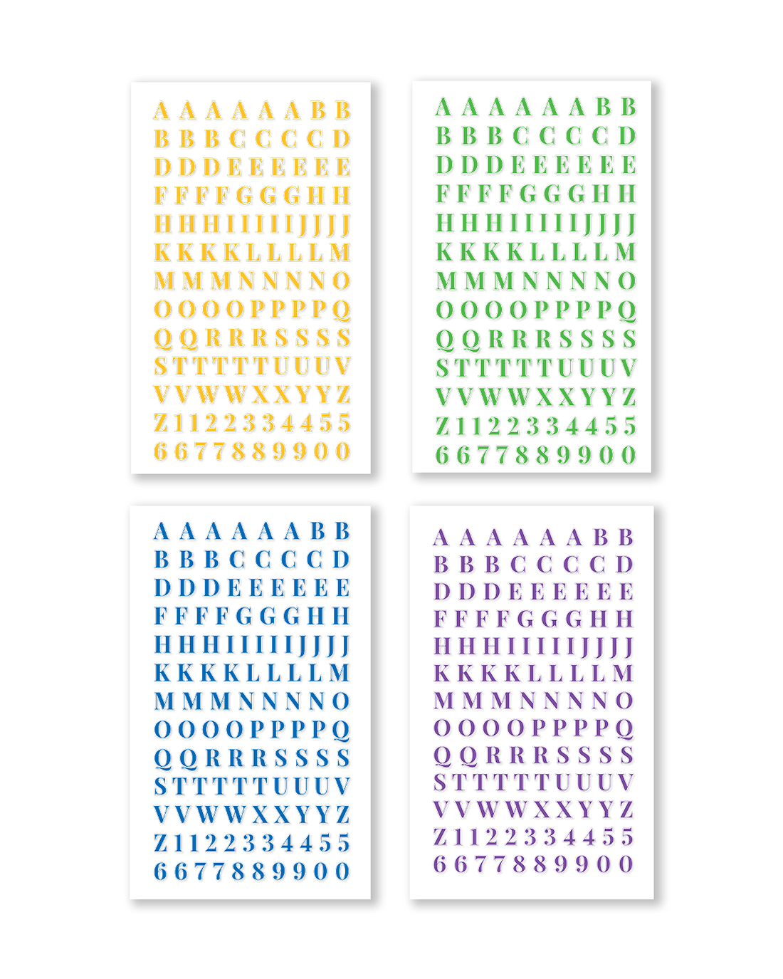 Alphabet functional Sticker Book
