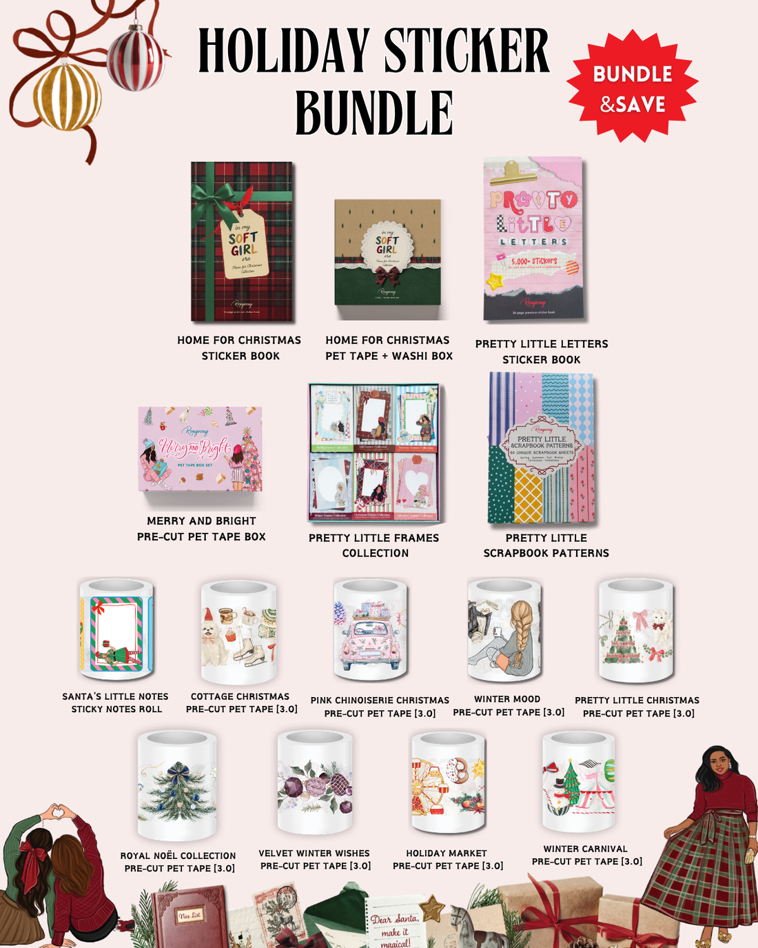 Holiday Sticker Bundle 2026