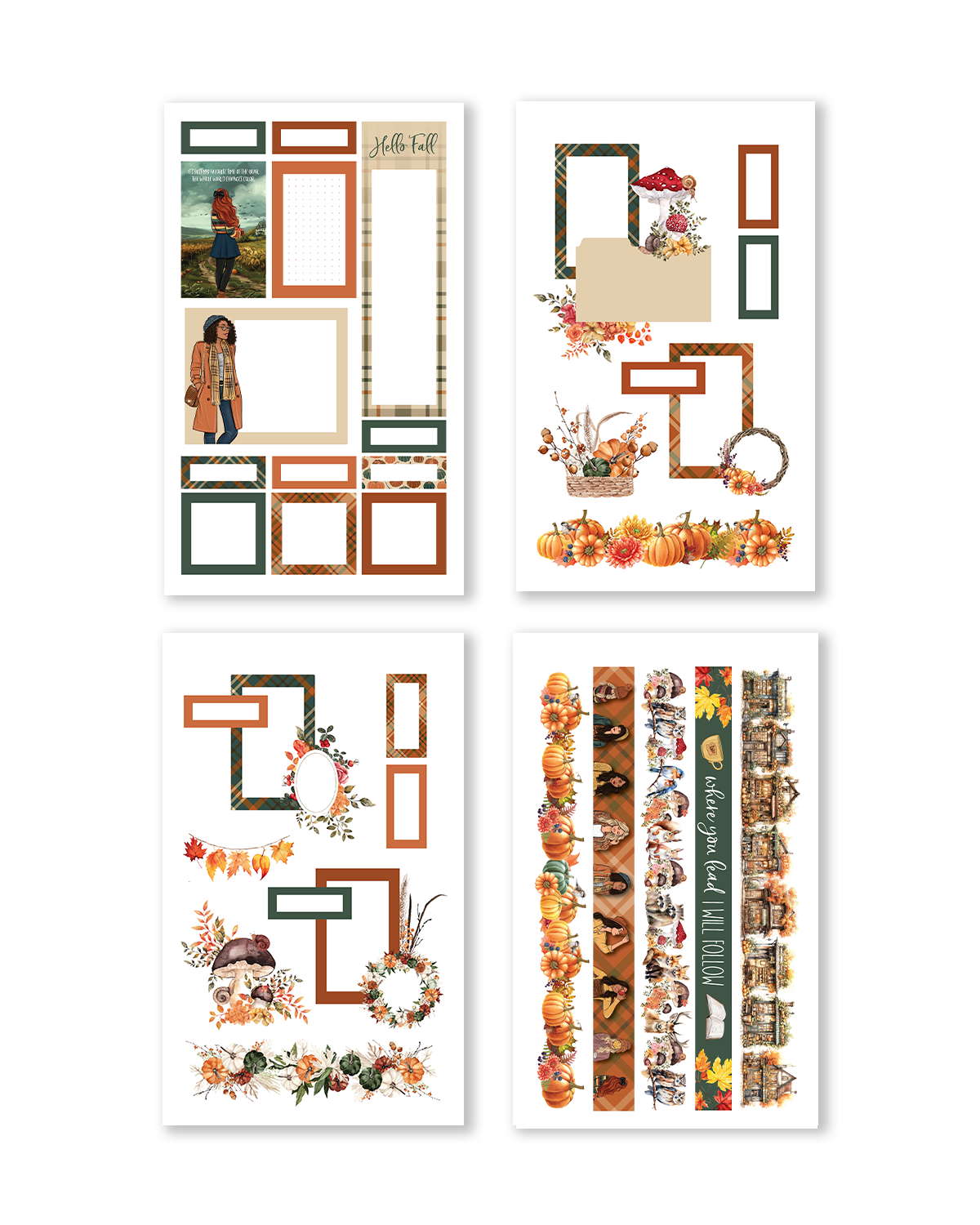 Shop Rongrong Autumn Charm Digital Sticker Book