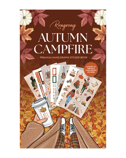 Autumn Campfire Sticker Book