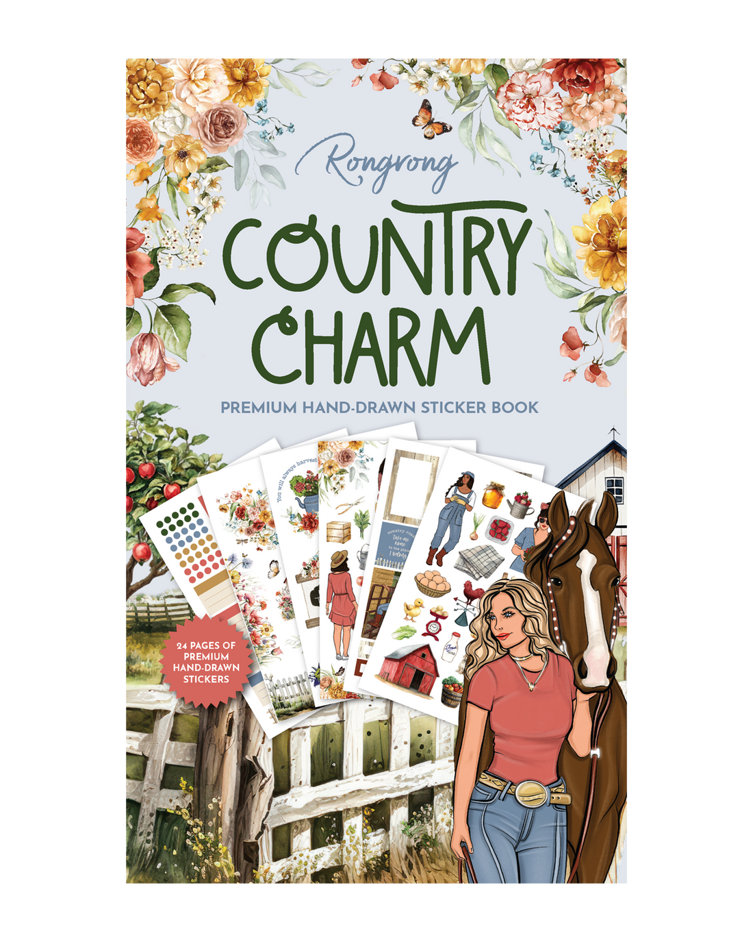 Country Charm Sticker Book