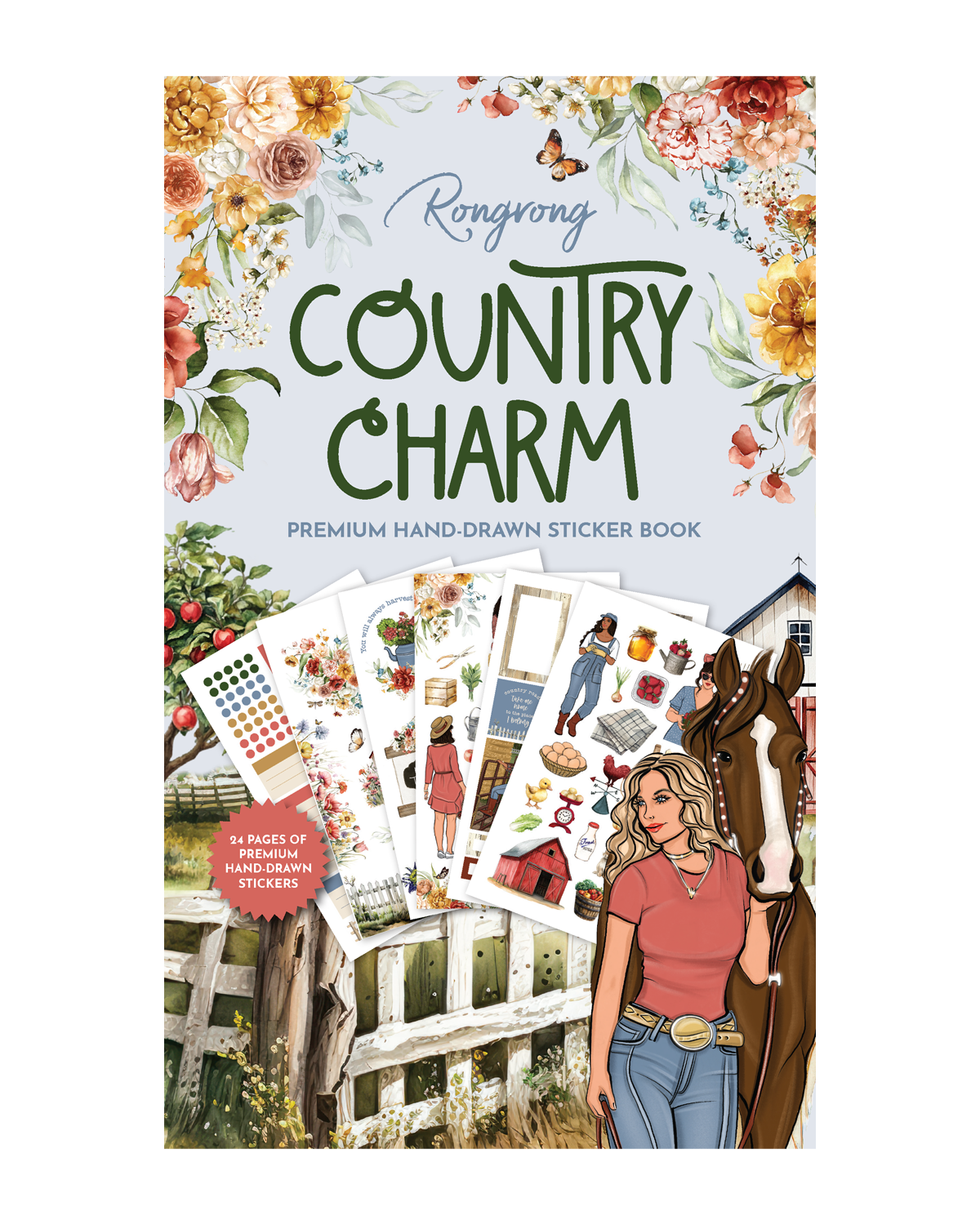 Country Charm Sticker Book