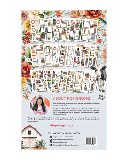 Country Charm Sticker Book