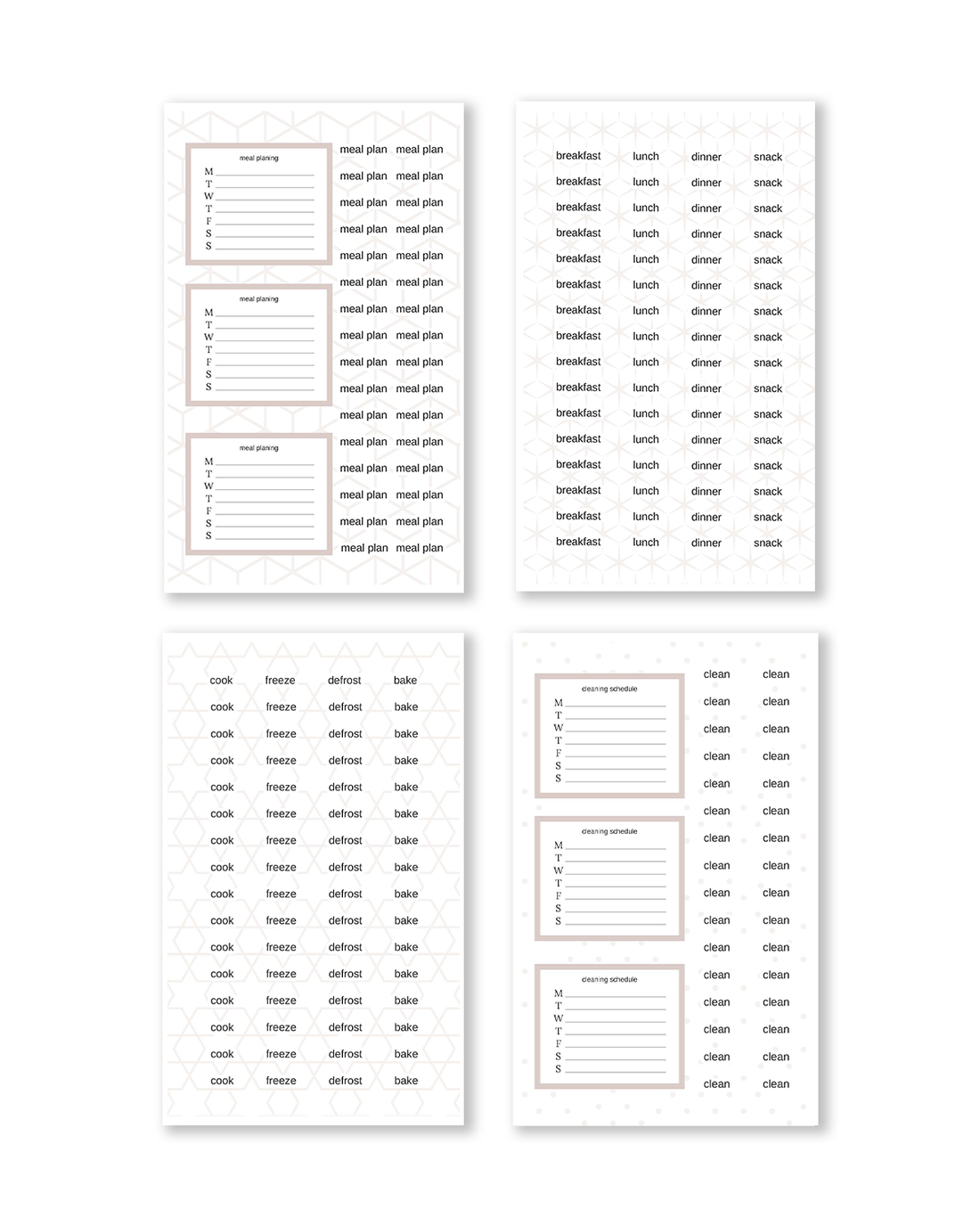Home &amp; Family Functional Sticker Book