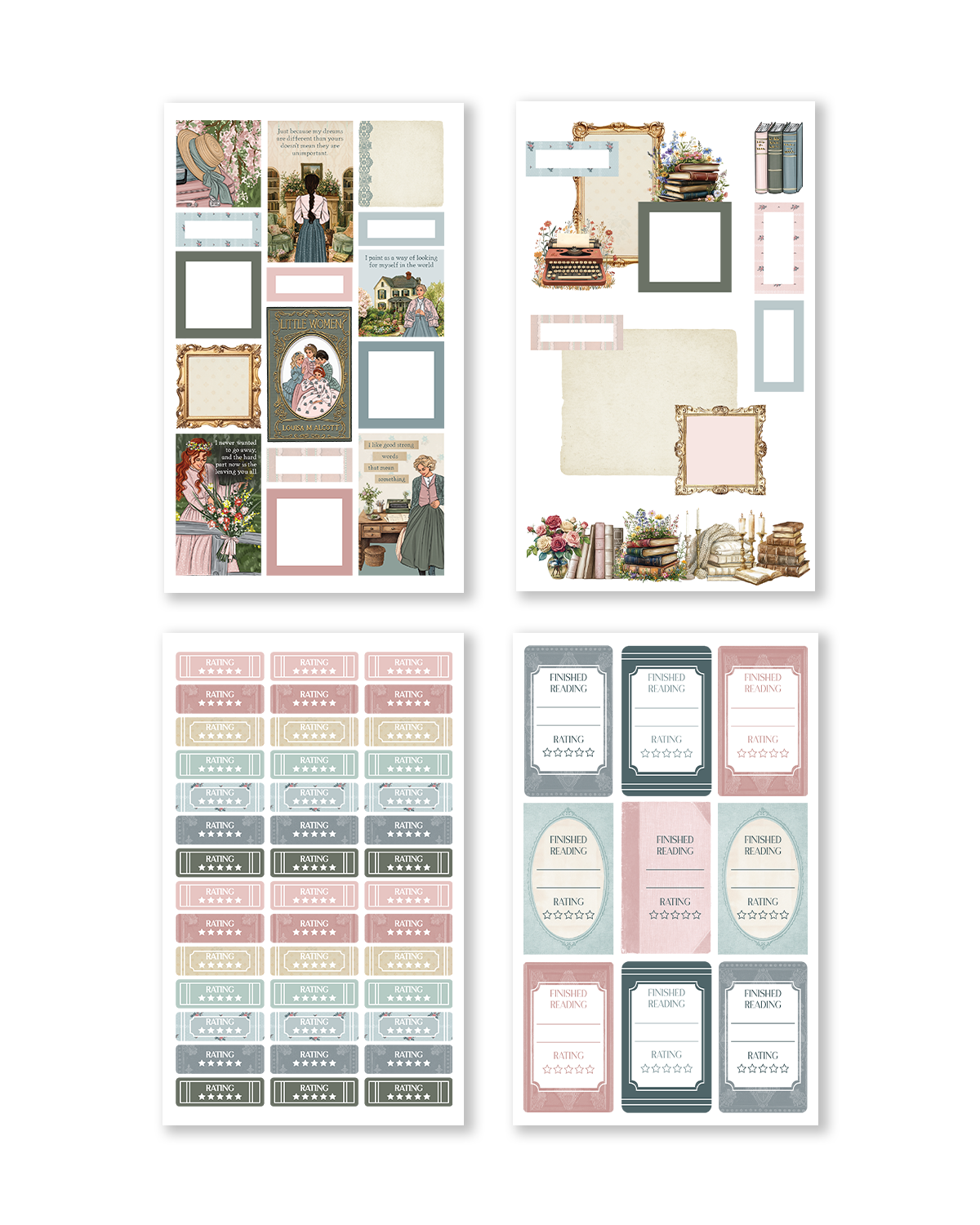 Little Women Stickers