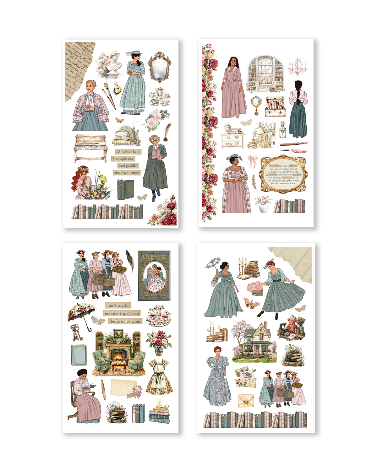 Bookish stickers
