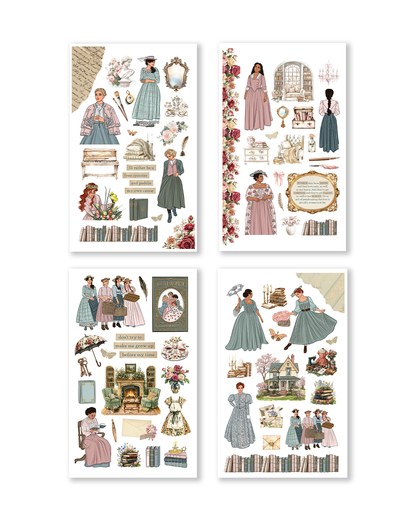 Bookish stickers
