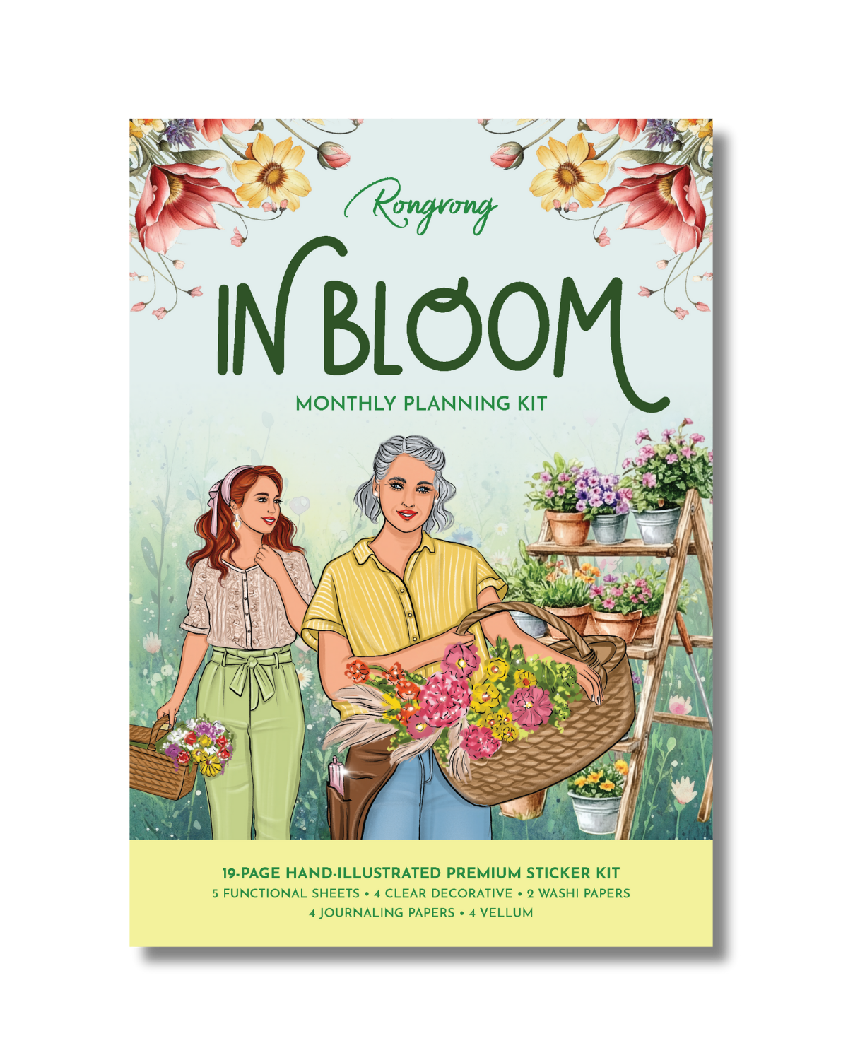 In Bloom planner kit designed for seasonal planning